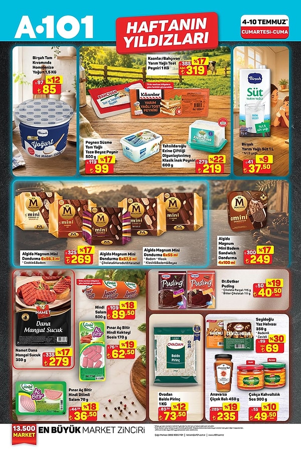 Birşah Tam Kıvamında Homojenize Yoğurt 1,5 KG 85 TL