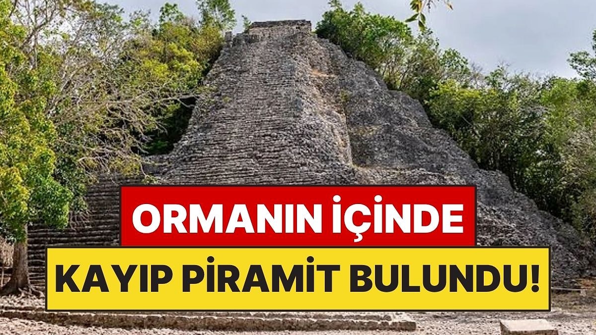 Ormanın İçinde 13 Metrelik Piramit Buldular! Yüzyıllar Sonra Ortaya Çıktı