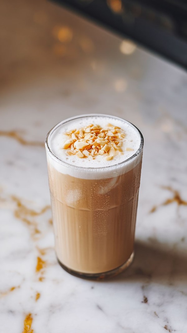 6. Toasted Almond Flat White