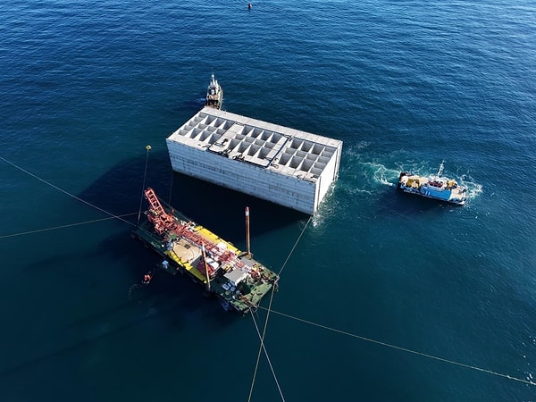 Deniz Tabanı Milyonlarca Ton Malzemeyle Güçlendirildi