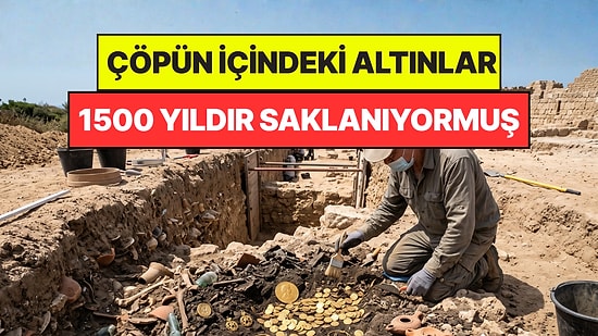 Çöplüğün İçinde Yüzlerce Altın Buldular: Bizans Hazinesi 1500 Yıldır Saklanıyormuş