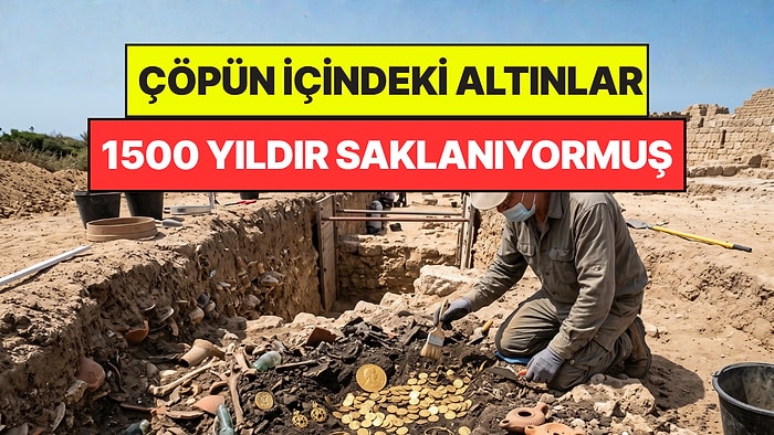 Çöplüğün İçinde Yüzlerce Altın Buldular: Bizans Hazinesi 1500 Yıldır Saklanıyormuş