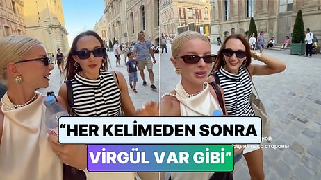 Rus Kadın Türkçenin Kulağa Nasıl Geldiğini Taklit Ederek Gösterdi