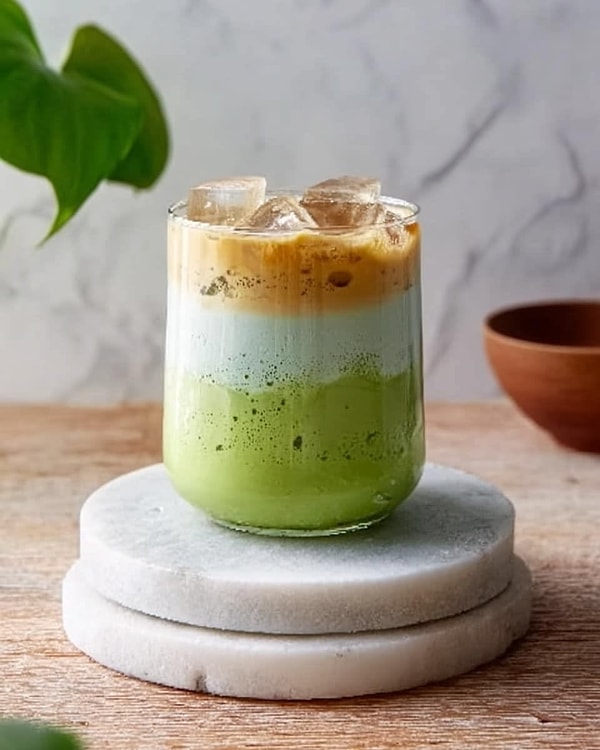 10. Iced Coconut Matcha Espresso