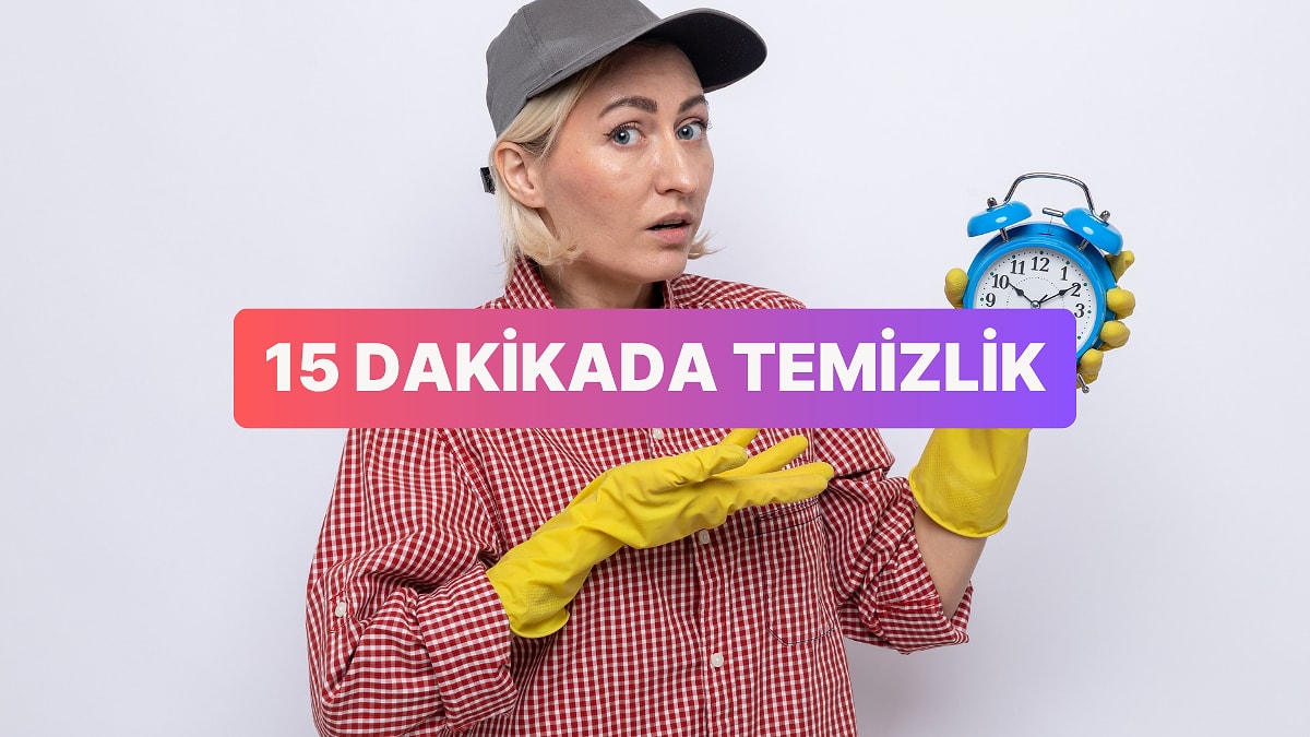 Çat Kapı Gelecek Misafir Öncesi 15 Dakikada Evi Nasıl Temizleriz?