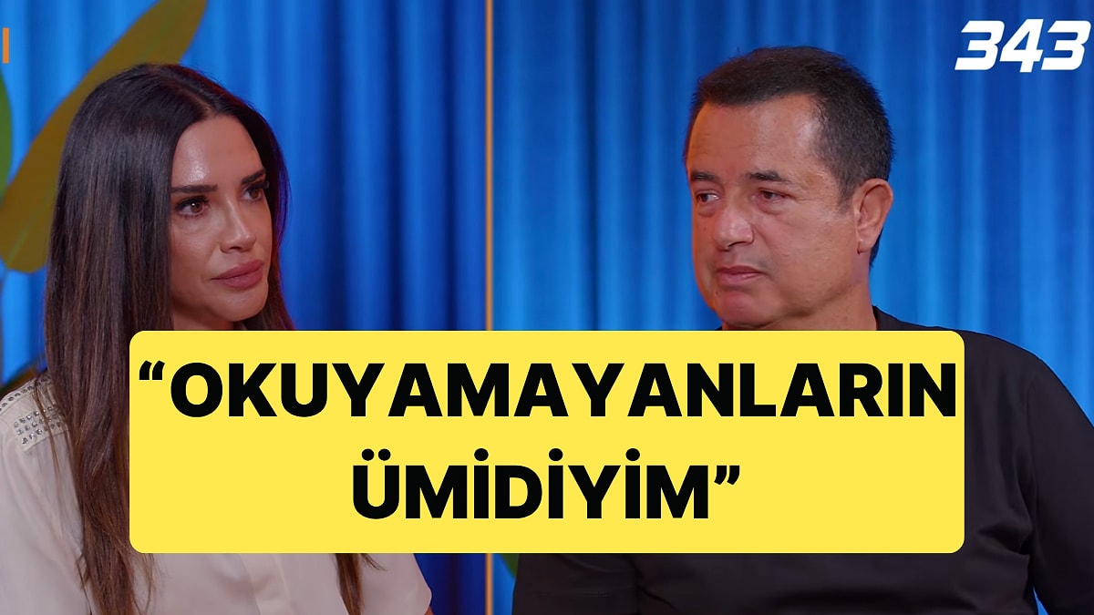 Acun Ilıcalı matematik müfredatına isyan etti