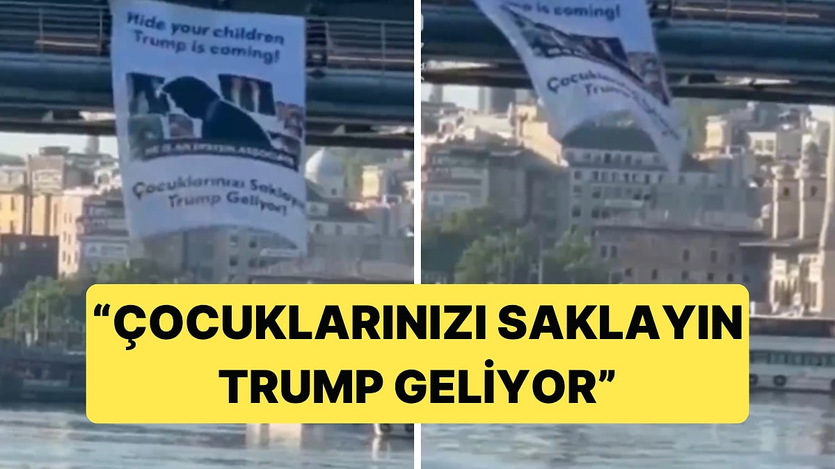 İstanbul'da NATO Zirvesi Öncesi Trump'a Epstein Protestosu Gerçekleşti