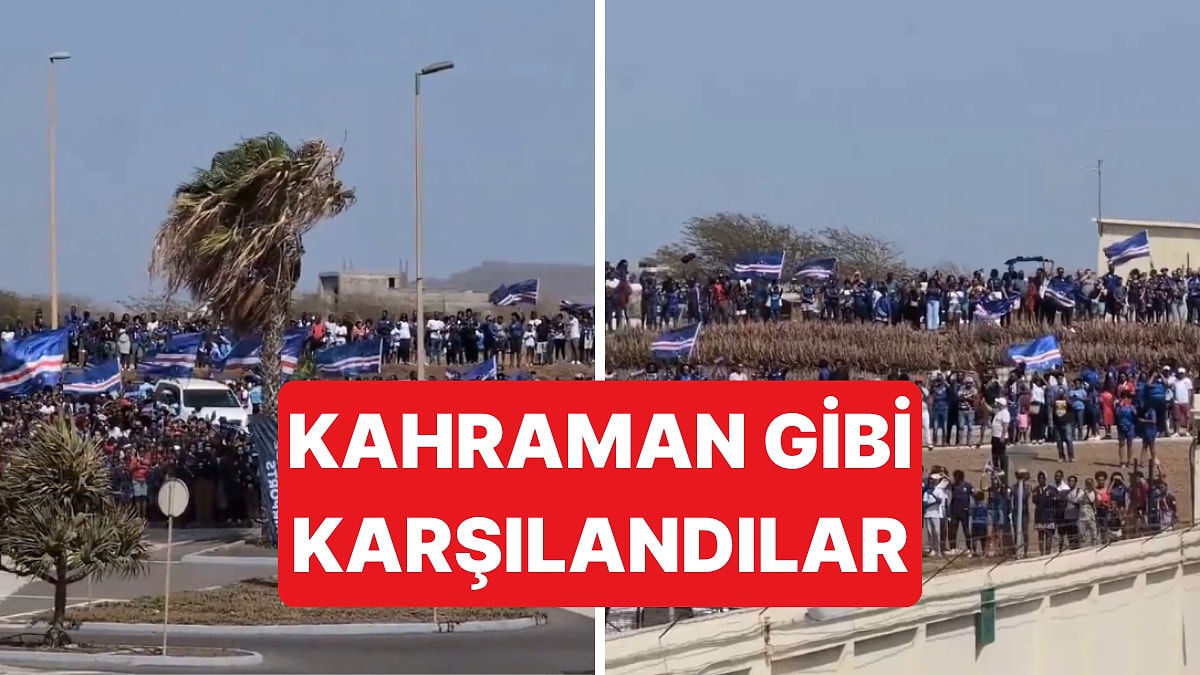 Dünya Kupası'nda Peri Masalına İmza Atan Yeşil Burun Adaları Ülkelerinde Coşkuyla Karşılandı