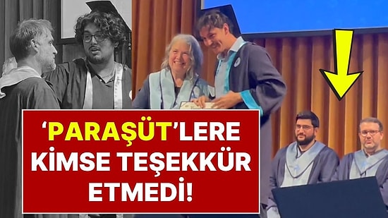 Boğaziçi Üniversitesi Mezuniyetine Yine Selamlaşılmayan ‘Paraşüt’ler Damgasını Vurdu!