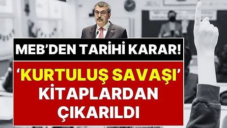 Ders Müfredatında Tarihi Değişiklik: "Kurtuluş Savaşı" ve "Bizans" İfadeleri Ders Kitaplarından Çıkarıldı