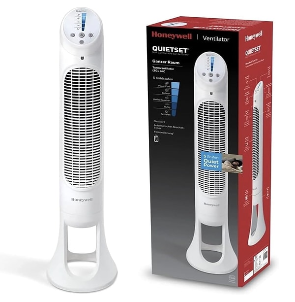 Honeywell Salınımlı Kule Vantilatör günün öne çıkan fırsatları dahilinde net 2.799,99 TL!