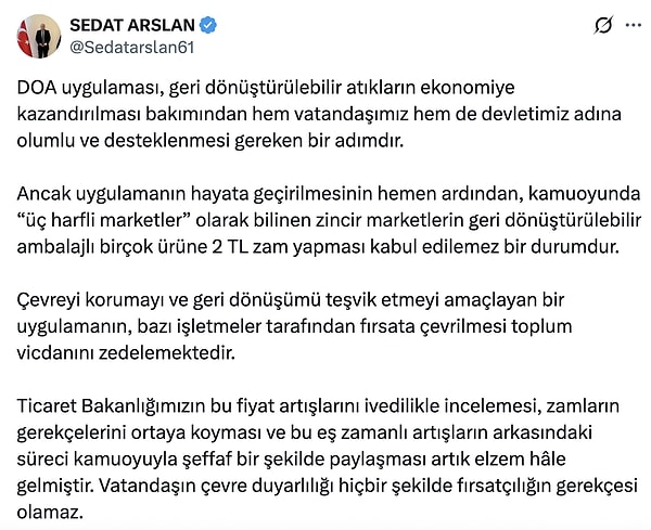 Bu Temmuz artışlarının yazın gelmesiyle talep artışı mı olduğu yoksa DOA ile ilgili mi olduğu kafa karıştırdı.