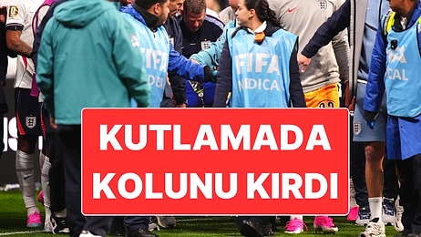 İngiltere’nin Meksika Zaferini Kutlarken Kolunu Kıran Jordan Henderson Dünya Kupası’nı Kapattı