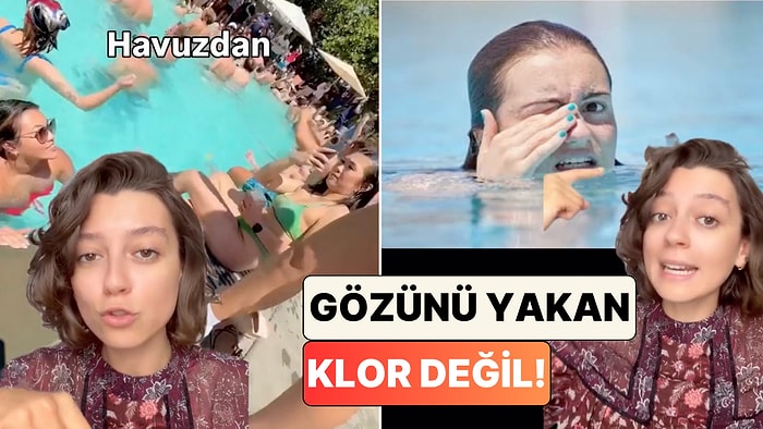 Havuza Girerken Bir Kere Daha Düşünün! Bir Biyolog Havuzdan Sonra Gözlerin Yanmasının Asıl Sebebini Açıkladı