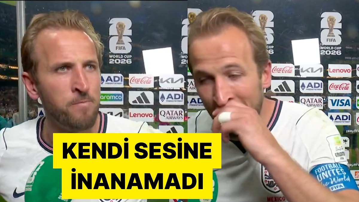 Meksika Maçı Çıkışı Verdiği Röportajda Sesi Kısılan Harry Kane Dünya Çapında Viral Oldu