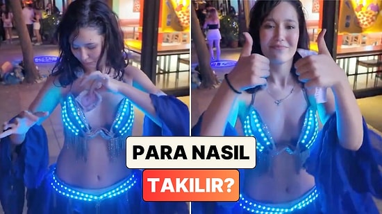 Bir Oryantal Dansçısı Oryantal Dansında Para Takmanın Doğru Yöntemleri ve Kurallarını Anlattı