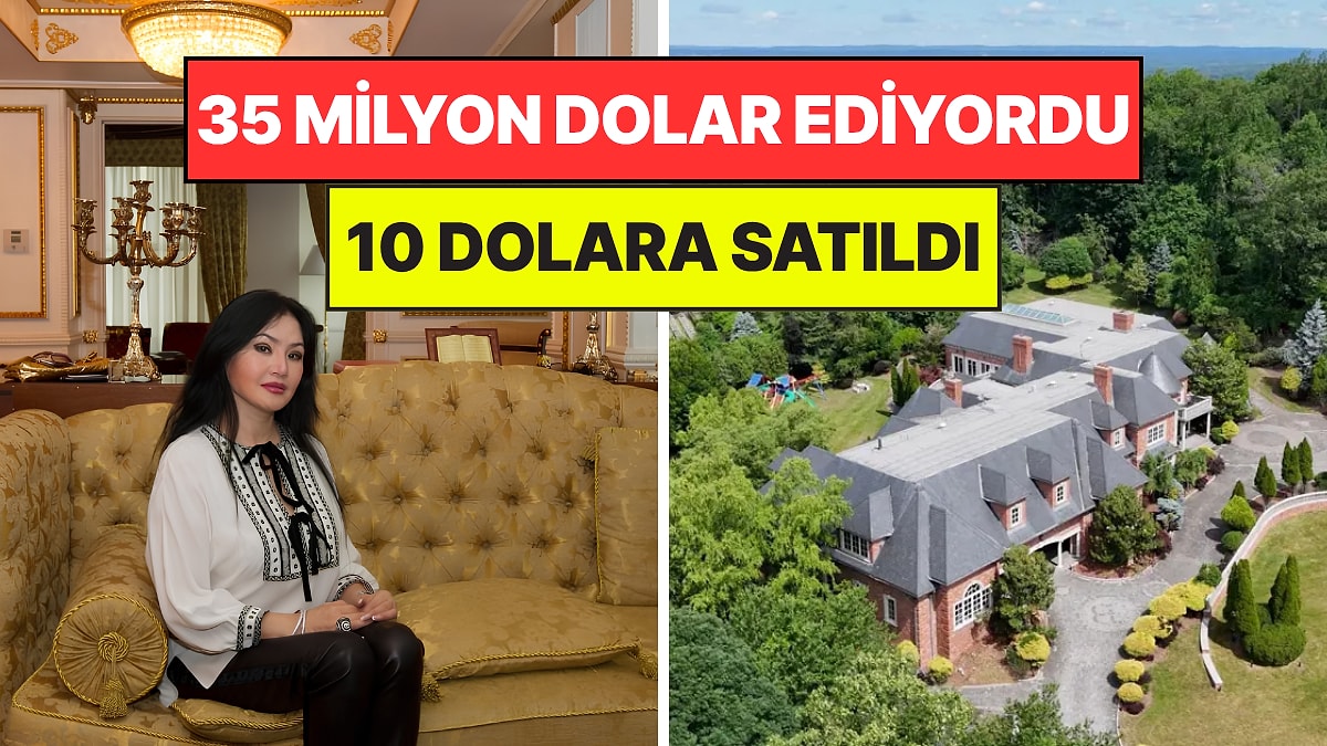 35 Milyon Dolarlık Devasa Malikaneyi Sadece 10 Dolara Sattılar