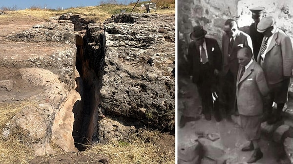 Yarım asır önce termal suyun çekilmesiyle kaderine terk edilen tarihi yapı harabeye dönüşüyor