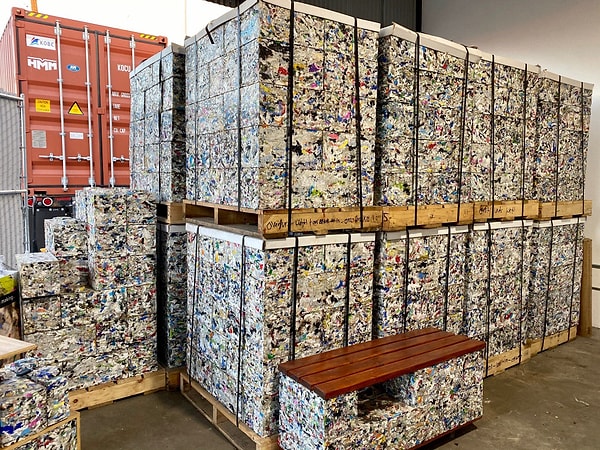 Ayda 90 tondan fazla plastik işleyebiliyor