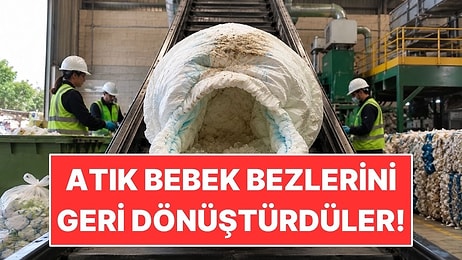 Kullanılmış Bebek Bezlerini Çöp Olmaktan Çıkaran Proje Başladı