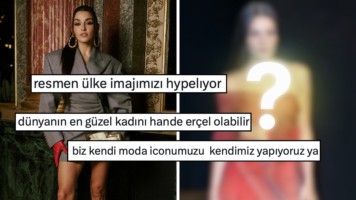 Paris Moda Haftası 2026'ya Damga Vurdu: Hande Erçel'in Tarzına Övgü Yağdı!