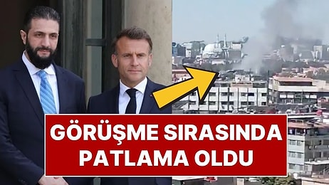 Fransa Cumhurbaşkanı Macron'un Kaldığı Otelin Yakınlarında Patlama Oldu