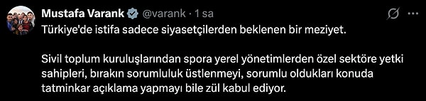 Mustafa Varank’ın paylaşımı şu şekilde 👇
