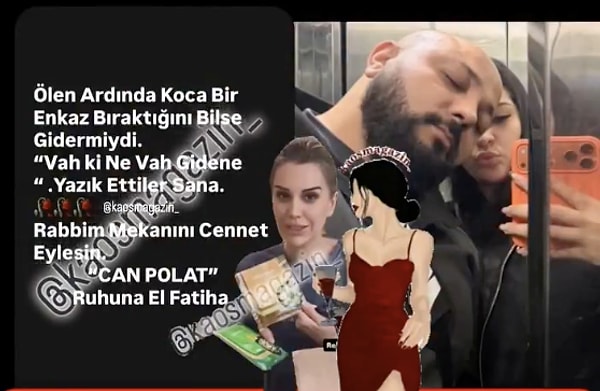 While the footage of Dilan Polat returning in front of the camera has been the talk of the town on social media, the post from Damla Polat, Can Polat's daughter, didn't go unnoticed either.