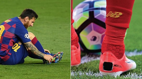 Why do Footballers Cut the Heels of their Cleats?