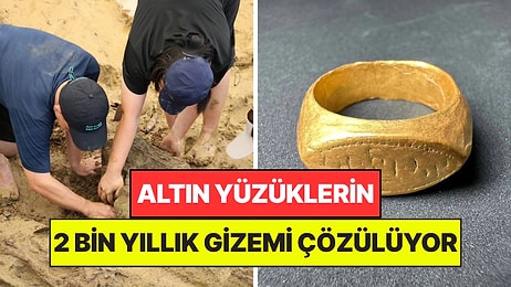 Tarlada Kazara Buldular: Bilim İnsanları Altın Yüzüklerin 2 Bin Yıllık Gizemini Çözmeye Çalışıyor
