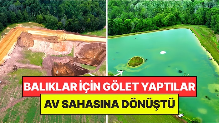 Balık Yetiştirmek İçin Gölet Yaptılar, Kısa Sürede Av Sahası Oldu