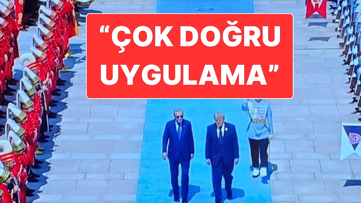 Donald Trump’a Düzenlenen Resmi Karşılama Töreninde Yeniçeriler de Yer Aldı