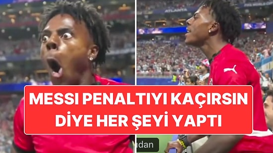 IShowSpeed, Messi’nin Penaltı Kaçırması İçin Kale Arkasında Elinden Geleni Yaptı