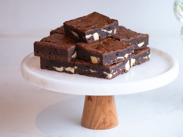 Beyaz Çikolatalı Brownie