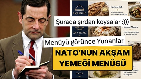 NATO Zirvesi'nde Dünya Liderlerine Sunulan Türk Yemekleri Menüsüne Yorum Yağdı