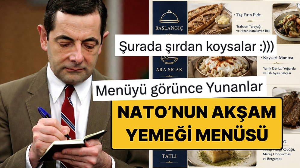 NATO Zirvesi'nde Dünya Liderlerine Sunulan Türk Yemekleri Menüsüne Yorum Yağdı