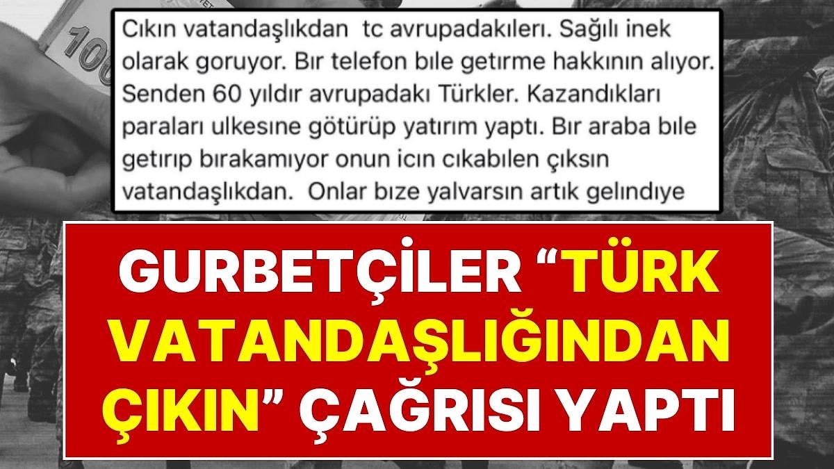 Bedelli Askerliğe Yapılan Zam Gurbetçileri İsyan Ettirdi: “Türk Vatandaşlığından Çıkın" Çağrısı Yapıldı