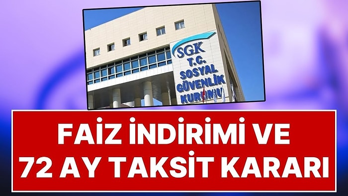 SGK'dan Milyonlara Nefes Aldıran Karar: Prim Borçlarına 72 Ay Taksit ve Faiz İndirimi Geldi!