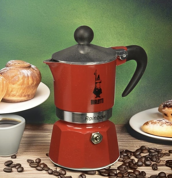Bialetti Rainbow 1 Cup Espresso Pişirici %44 indirimle 1.437,99 TL yerine net 807,99 TL!