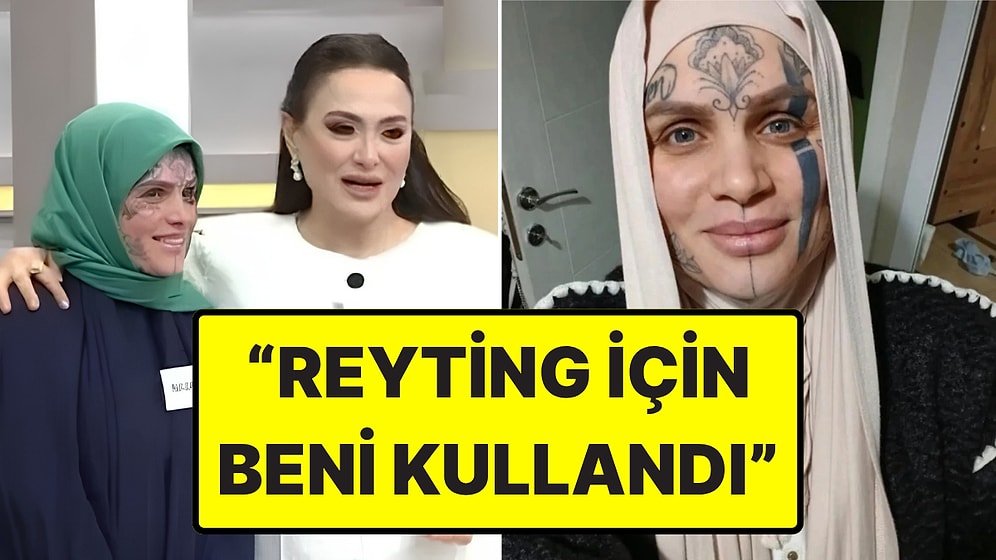 Yüzündeki Dövmelerle Gündem Olan Nazan Ünal'dan Didem Arslan'a Şaşırtan Suçlama