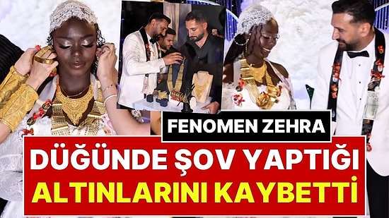 Ünlü Fenomenin Düğününde Altın Krizi! Düğünde Şov Yaptığı Altınlarını Düğün Sonrası Kaybetti!