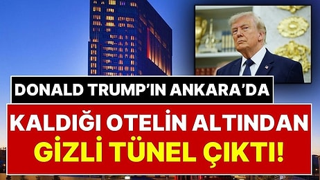 Fatih Altaylı Açıkladı: NATO İçin Ankara’ya Gelen Donald Trump’ın Otel Tercihinin Altından "Gizli Tünel" Çıktı