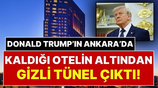 Fatih Altaylı Açıkladı: NATO İçin Ankara’ya Gelen Donald Trump’ın Otel Tercihinin Altından "Gizli Tünel" Çıktı
