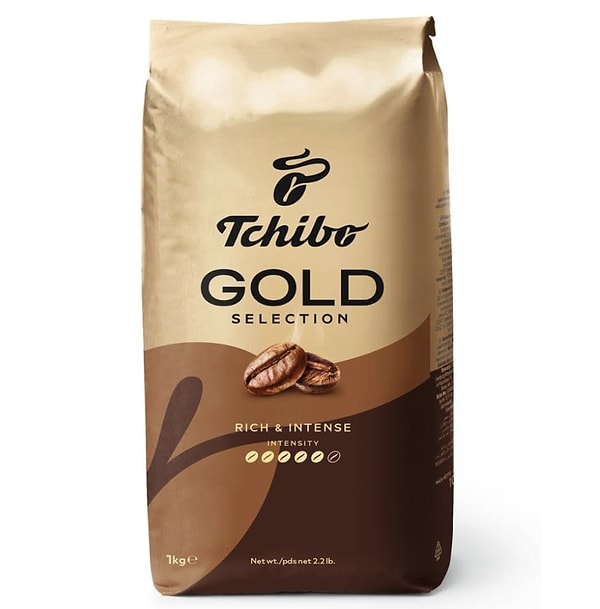 Tchibo Gold Selection 1 kg Kahve Çekirdeği, son 90 günün en düşük fiyatı avantajıyla net 899,00 TL!