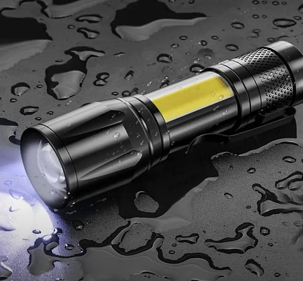 Jouis Metal USB Şarjlı Zoomlu LED El Feneri son 60 günün en ucuz fiyat alternatifiyle net 148,80 TL!
