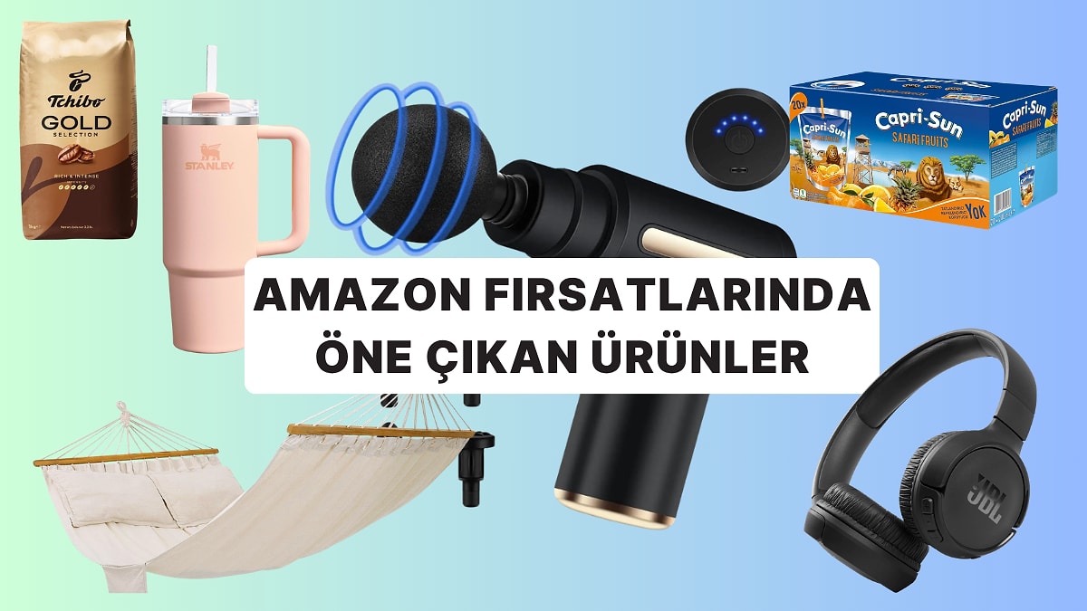 Amazon Yaz Fırsatları'nda Öne Çıkan İndirimli Ürünler