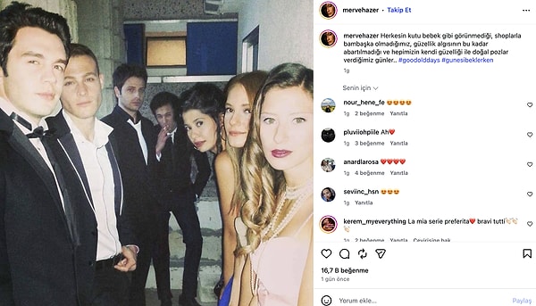 İşte Güneşi Beklerken'in Yağmur'u Merve Hazer'in o paylaşımı: