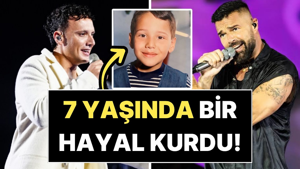 28 Yıl Önce Hayalini Kurmuş: Edis'in Kimsenin Bilmediği Ricky Martin Hikayesi Ortaya Çıktı!