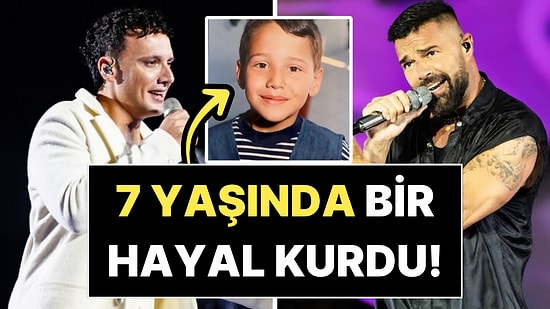 28 Yıl Önce Hayalini Kurmuş: Edis'in Kimsenin Bilmediği Ricky Martin Hikayesi Ortaya Çıktı!
