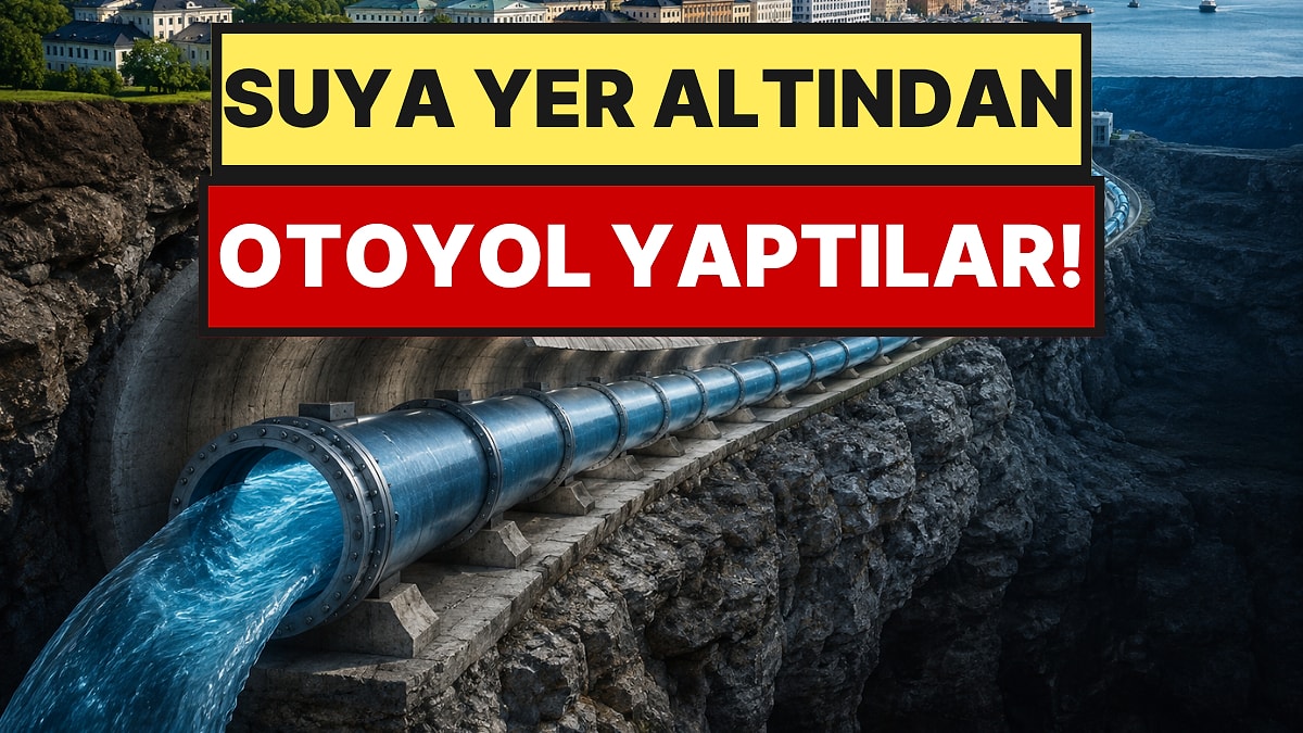 Kayaların İçine Dev Tünel Açtılar: Evlere Gelmeden Önce Dağın İçinde 120 Kilometre Yol Alıyor